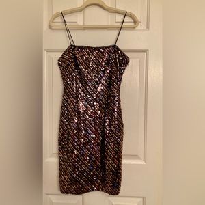 Aidan Maddox Sequin Dress